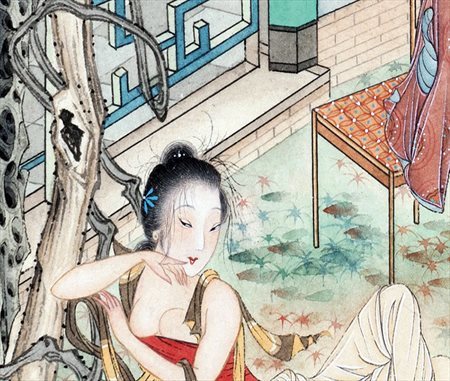 花垣-古代最早的春宫图,名曰“春意儿”,画面上两个人都不得了春画全集秘戏图